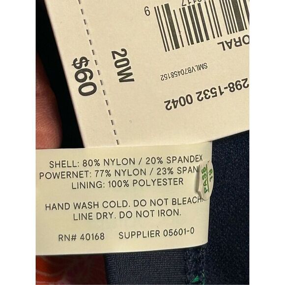 Liz Claiborne Womens Comfort Waistband Brief Bikini Swimsuit Bottom Plus 20W nwt - Picture 5 of 5